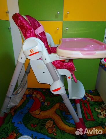 Стульчик для кормления Chicco Polly 2 в 1