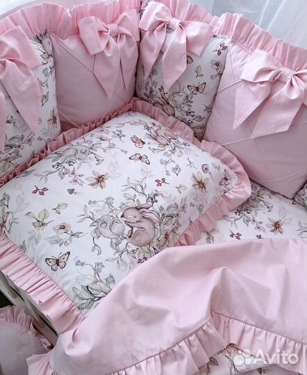 Бортики в кроватку