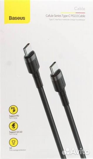 USB Кабель Power Delivery (Type-C - Type-C) Baseus