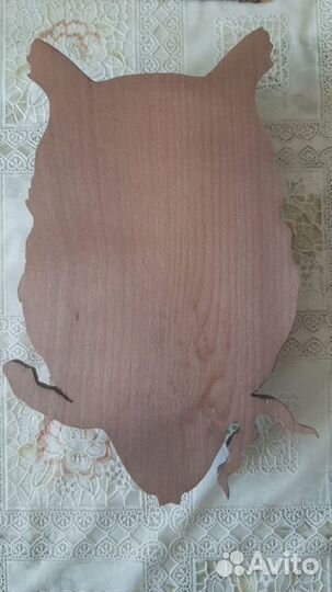 Панно из дерева бук, размер 27х16х3,3 см