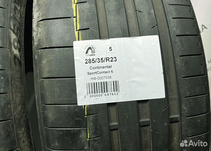 Continental SportContact 6 285/35 R23 94Y