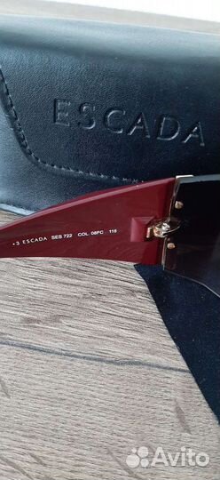 Солнцезащитные очки escada, оригинал, новые
