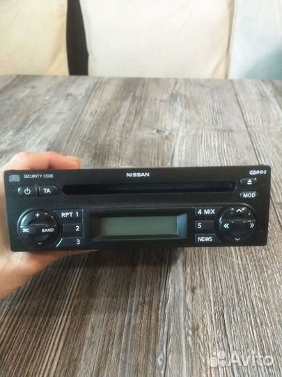 Штатная магнитола Nissan Note E11