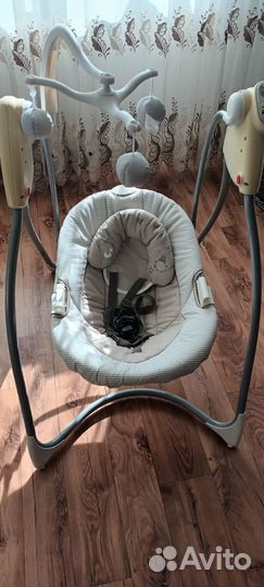 Детские качели шезлонг