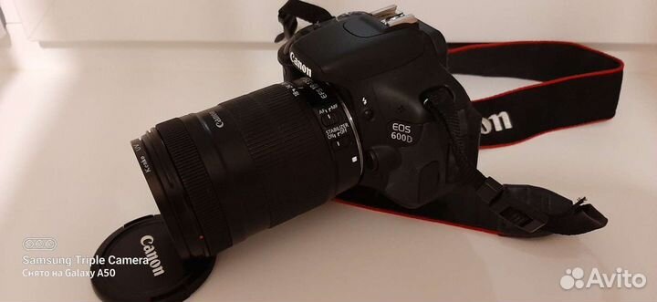 Зеркальный фотоаппарат canon 600d