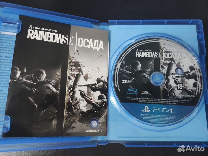 Игра Tom Clancy's Rainbow Six: Осада (PS4)