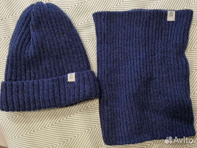 Зимняя шапка и снуд 52/54