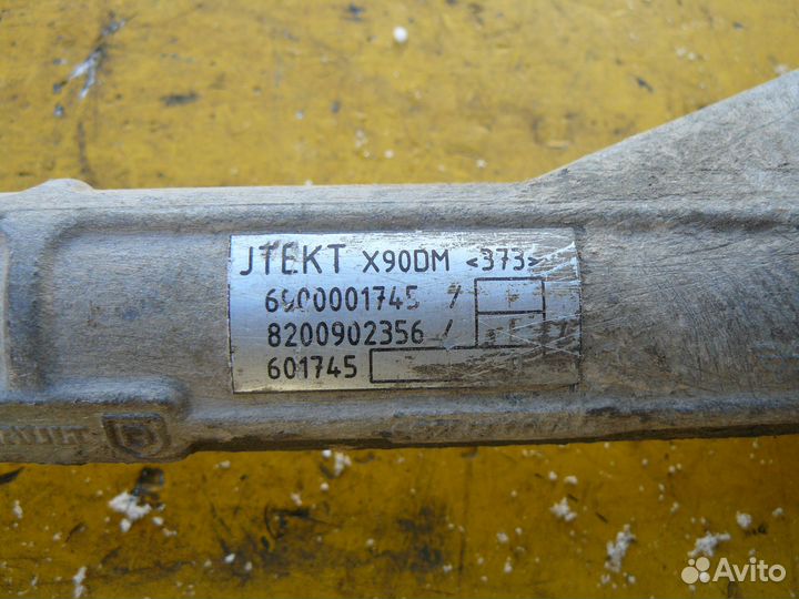 Рейка рулевая без Г\У Renault Logan 1 2013г