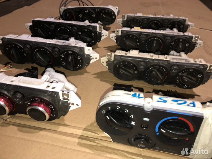 Блок управления отопителем ford