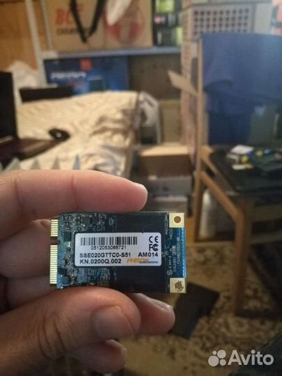 Phison Flash Disk M-sata Mini PCI-E 20GB Internal