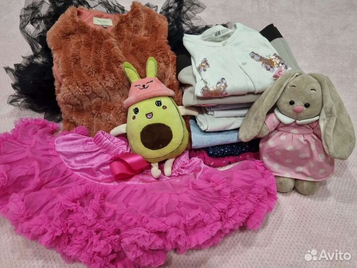Детские вещи пакетом для девочки 116 128