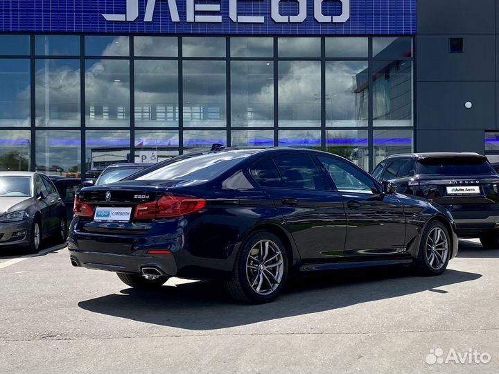 BMW 5 серия 2.0 AT, 2018, 176 415 км