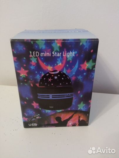 Мини проектор ночник
