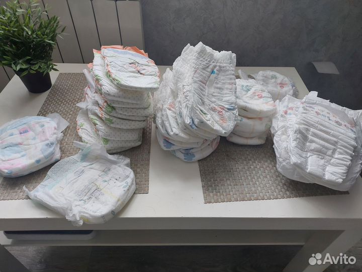 Памперсы от 0 до 5 месяцев