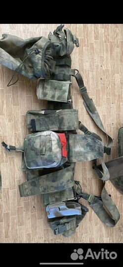 Пояс разгрузочный тактический с подсумками