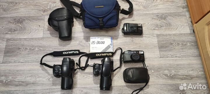 Пленочный фотоаппарат olympus. Samsung. Kodak