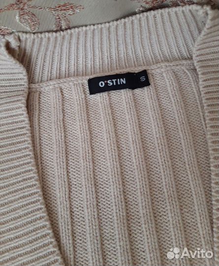 Кардиган Ostin с поясом, на пуговицах, р 44 (S)