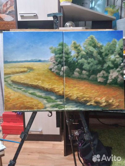 Картина маслом на холсте