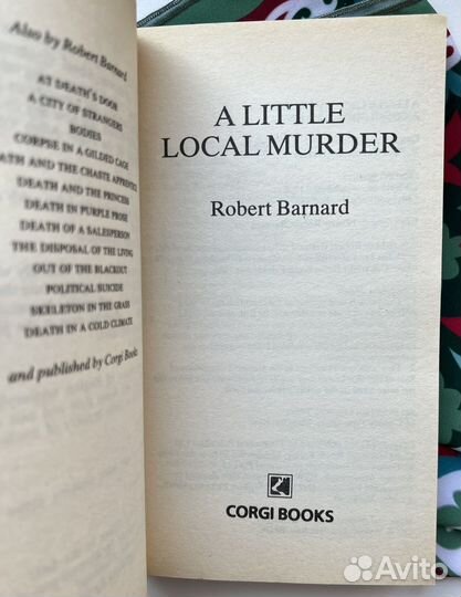 A Little Local Murder / Barnard Robert