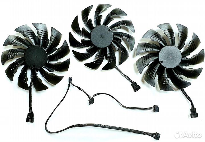 Комплект вентиляторов Everflow T129215BU 95мм