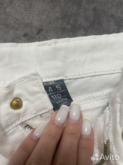 Джинсы для девочки 110