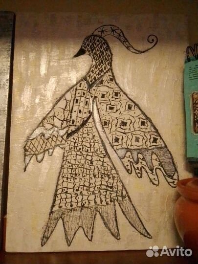 Картина Жар-птица Птица Счастья