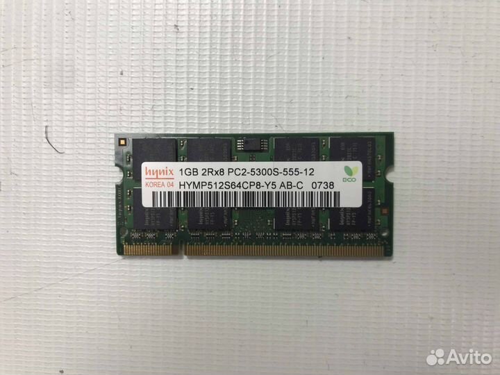 Оперативная память HP hymp512S64CP8-Y5 ddrii 1024M