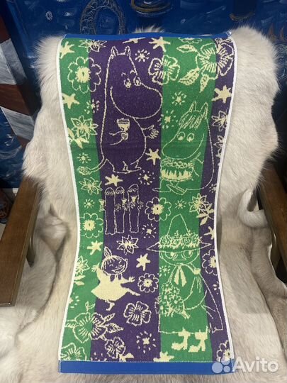 Дефект/Махровое полотенце Муми-Тролли/Moomin