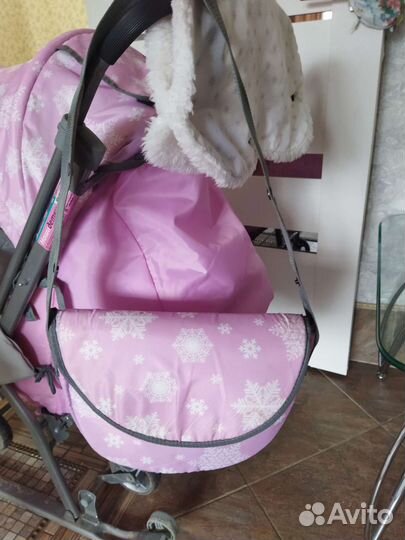 Коляска санки