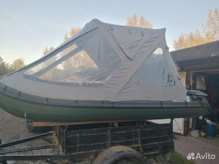 Лодка стингрэй320 +ходовой тент
