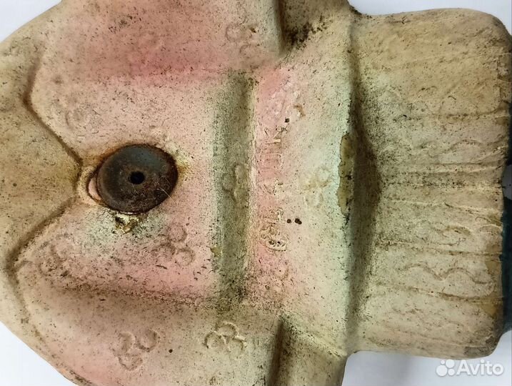 Старинная резиновая игрушка петрушка