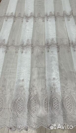 Тюль Новый с вышивкой 5 видов