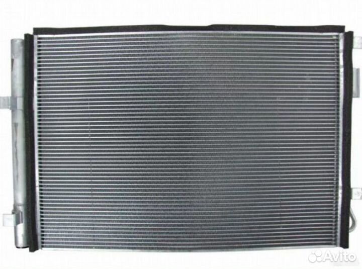 Радиатор кондиционера Hyundai Solaris