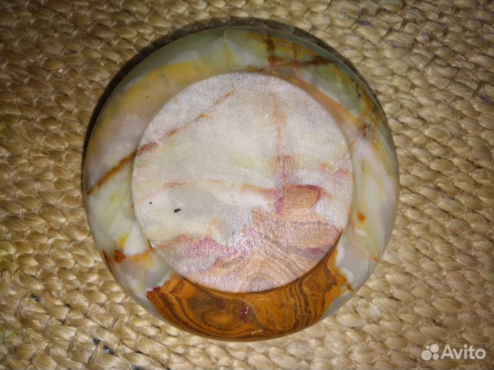 Пепельница из оникса ретро