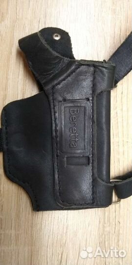 Кобура, кожа, наплечная кобура, беретта, beretta