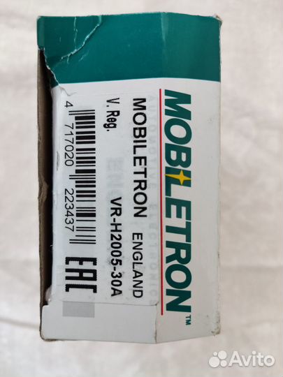 Mobiletron VR-H2005-30A Регулятор напряжения Toyot