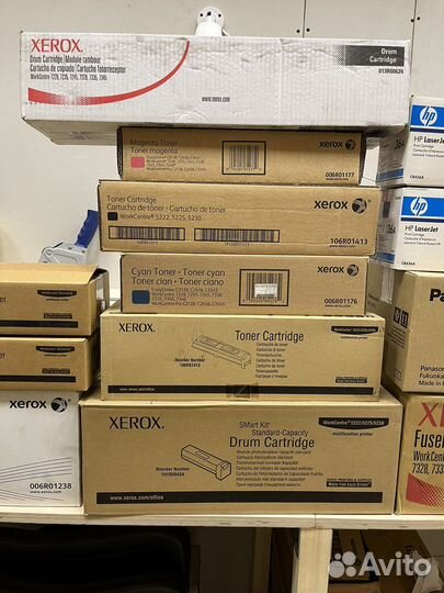 Картриджи xerox, тонеры xerox и др