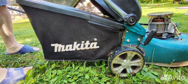 Газонокосилка электрическая makita на запчасти