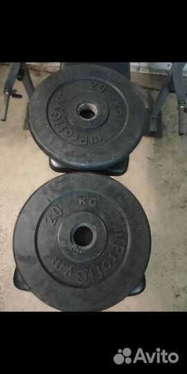 Спортивные блины 2 шт