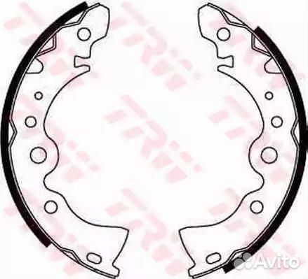 Колодки тормозные барабанные