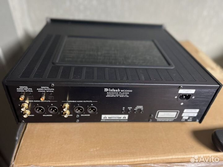 McIntosh MCD500 CD пред, цап
