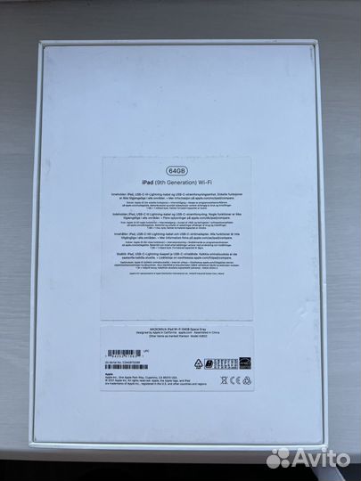 iPad 9 поколения 64gb