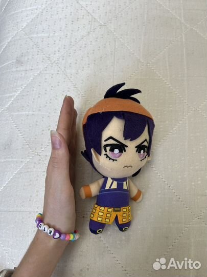Игрушка аниме джоджо мягкая на цепочке