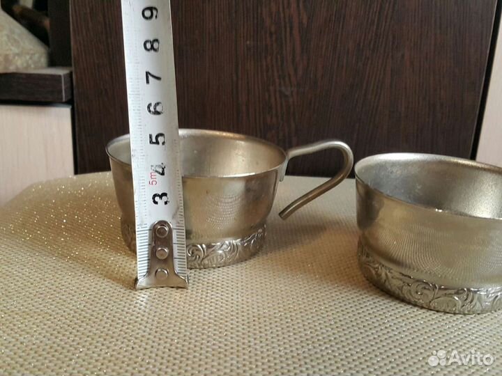 Подстаканник мельхиор СССР коллекция