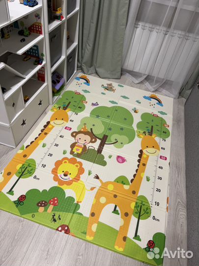 Складной детский коврик