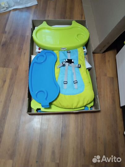 Детский стульчик для кормления babyton 2 в1