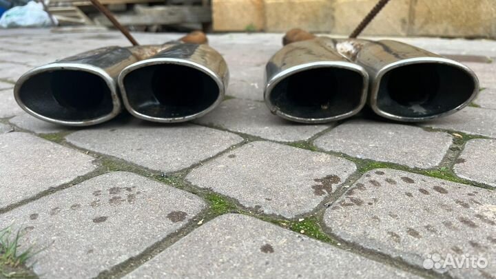 Насадки на глушитель амг amg