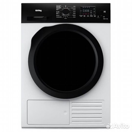 Сушильная машина Korting KD 69 IHP 9 кг, 15 програ