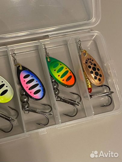 Блесны вертушки (набор 7, 10 гр)