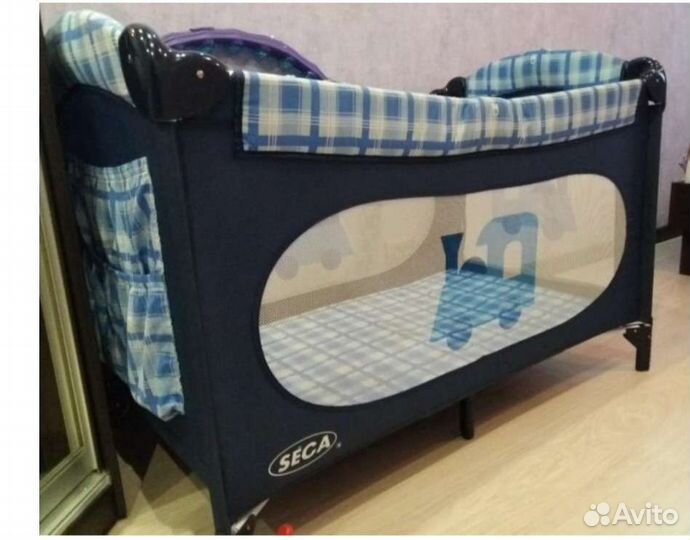 Кровать-манеж Seca переносной бу